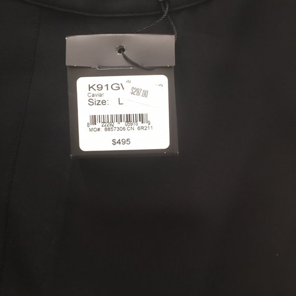 Black St. John Shell/Blouse - Picture 2 of 2